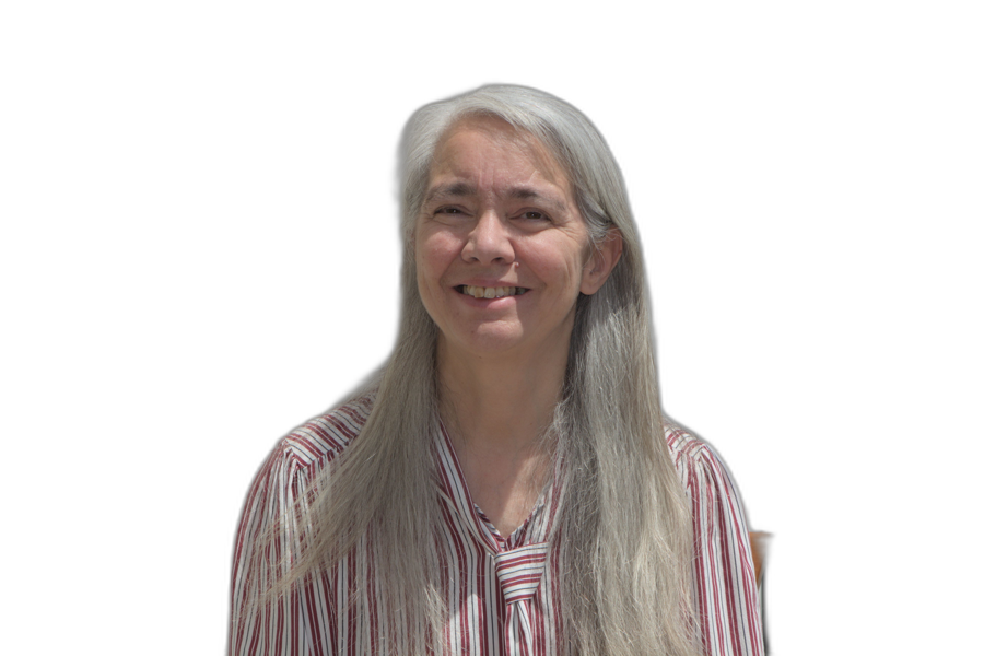 Pat, founder of Cultura Viva, smiling